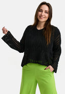 Πλεκτή Μπλούζα Kekoo 'Cotton'