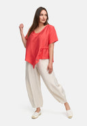 Kekoo Shirt Asymmetric 'Ibiza'