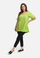 Långskjorta i linne i ballonsilhuett 'Venti'