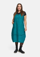 Klänning med elegant ballonsilhuett 'Velena'