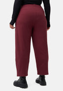 'Vigna' trousers – structured cotton-stretch & comfortable cut