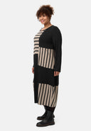 'Sienna' Kleid - Streifenlook, elegant-chic
