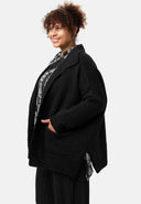 'Vella' Strickcardigan - Baumwollmix mit Wolle, lockerer Schnitt
