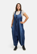 Tuinbroek van premium denim 'Indiga'