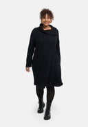 'Lova' Kleid - Baumwoll-Stretch, Strukturmuster