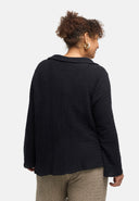 Chemisier «Marella» – mélange coton, tissu structuré