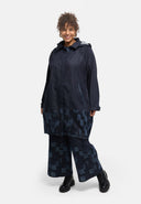 Manteau « Nila » – Denim foncé, capuche