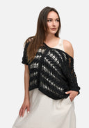 T-léine Cniotáilte Kekoo 'Cotton'