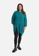 'Cotona' Strick Shirt Long – lässig & cozy