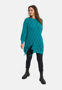 'Cotona' Strick Shirt Long – lässig & cozy