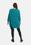 'Cotona' Strick Shirt Long – lässig & cozy