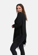 'Cotona' Strick Shirt Long – lässig & cozy