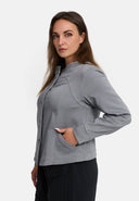 'Juline' Veste-blouse – Denim avec stretch, féminin & moderne