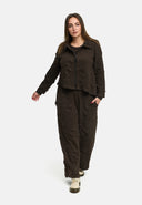 'Brunel' takki – cozy stretch, edel strukturoitu & paitakaulus