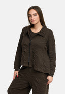 'Brunel' takki – cozy stretch, edel strukturoitu & paitakaulus