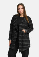 'Noelle' Jacka – elegant, mjuk glans & festlig