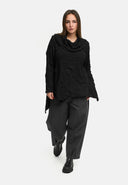 'Brunel' Tunica – forma corta, elegantemente strutturata & colletto a camicia