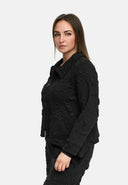 'Brunel' takki – cozy stretch, edel strukturoitu & paitakaulus