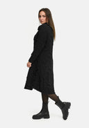 'Brunel' φόρεμα – Cowl-Neck, πλευρική ραφή & μεσαίο μήκος