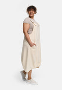 'Linaya' Latzkleid – luftig & weich aus Baumwollleinen