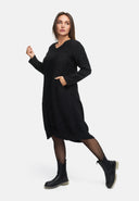 Elegant Dress, A-Line, with Textured Pattern 'Noira'