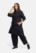 Blusa parka in paracadute con stretch 'Isara'