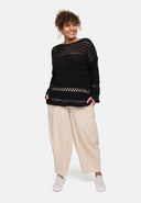 T-shirt en tricot 'Cotture' – Toucher doux, coupe élégante et aérée