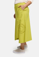 Jupe 'Livia' – Ligne A, asymétrique et extensible