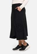 Jupe 'Livia' – Ligne A, asymétrique et extensible