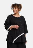 Bluzka 'Saria' – asymetryczna, lekka i naturalna