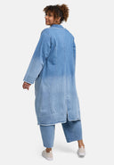 Manteau 'Sky' – Denim de qualité supérieure, délavage ombré et extensible