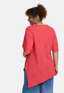 Túnica 'Crissa' – plissada, leve e moderna-assimétrica