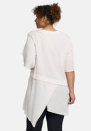 'Crissa' V-hals tuniek – licht, casual & flatterend