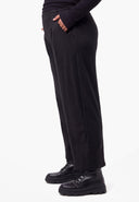 'Vigna' trousers – structured cotton-stretch & comfortable cut