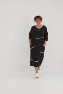 'Saria' Midiklänning – ren, bekväm & naturlig